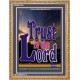 TRUST IN THE LORD   Christian Artwork Acrylic Glass Frame   (GWMS1030)   