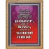 A SOUND MIND   Christian Paintings Frame   (GWMS1399)   "28x34"