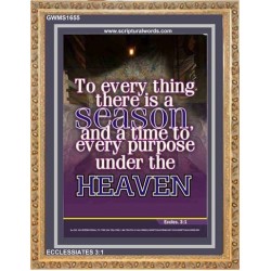 THERE IS A SEASON   Bible Verses  Picture Frame Gift   (GWMS1655)   