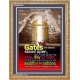 YOUR GATES WILL ALWAYS STAND OPEN   Large Frame Scripture Wall Art   (GWMS1684)   