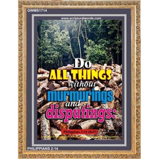 ALL THINGS   Encouraging Bible Verses Frame   (GWMS1714)   