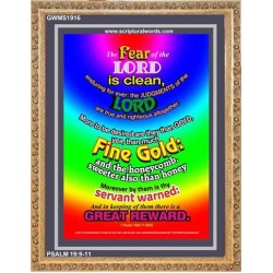 THERE IS A GREAT REWARD   Bible Verses  Picture Frame Gift   (GWMS1916)   
