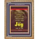 YOUR JOY SHALL BE FULL   Wall Art Poster   (GWMS236)   