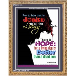 THERE IS HOPE   Framed Picture   (GWMS3126)   