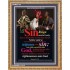 YIELD YOURSELVES UNTO GOD   Bible Scriptures on Love Acrylic Glass Frame   (GWMS3155)   "28x34"