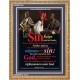 YIELD YOURSELVES UNTO GOD   Bible Scriptures on Love Acrylic Glass Frame   (GWMS3155)   