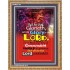 WHOM THE LORD COMMENDETH   Large Frame Scriptural Wall Art   (GWMS3190)   "28x34"