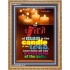 THE SPIRIT OF MAN IS THE CANDLE OF THE LORD   Framed Hallway Wall Decoration   (GWMS3355)   "28x34"