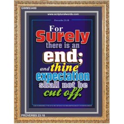 THINE EXPECTATION   Bible Verse Picture Frame Gift   (GWMS3400)   