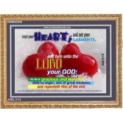TURN UNTO THE LORD   Inspirational Bible Verse Framed   (GWMS3549)   