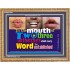 TWO OR THREE WITNESSES   Bible Verse Frame   (GWMS3648)   "34x28"
