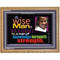 A WISE MAN   Wall & Art Dcor   (GWMS3650)   "34x28"