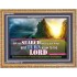 TURN AGAIN TO THE LORD   Inspirational Bible Verses Framed   (GWMS4093)   "34x28"