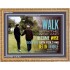 WALK WITH THE WISE   Custom Framed Bible Verses   (GWMS4294)   "34x28"
