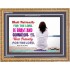 WAIT PATIENTLY FOR THE LORD   Large Framed Scripture Wall Art   (GWMS4325)   "34x28"