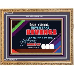 VENGEANCE BELONGS TO GOD   Frame Scriptures Dcor   (GWMS4347)   