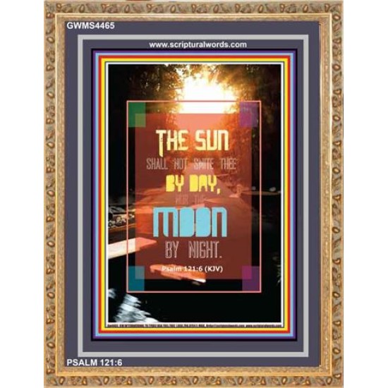 THE SUN SHALL NOT SMITE THEE   Bible Verse Art Prints   (GWMS4465)   