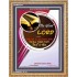 THE WORD OF THE LORD   Framed Hallway Wall Decoration   (GWMS4544)   "28x34"
