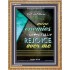 WRONGFULLY REJOICE OVER ME   Acrylic Glass Frame Scripture Art   (GWMS4555)   "28x34"