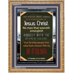 A GOOD SOLDIER OF JESUS CHRIST   Inspiration Frame   (GWMS4751)   