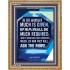 WHOMSOEVER MUCH IS GIVEN   Inspirational Wall Art Frame   (GWMS4752)   "28x34"