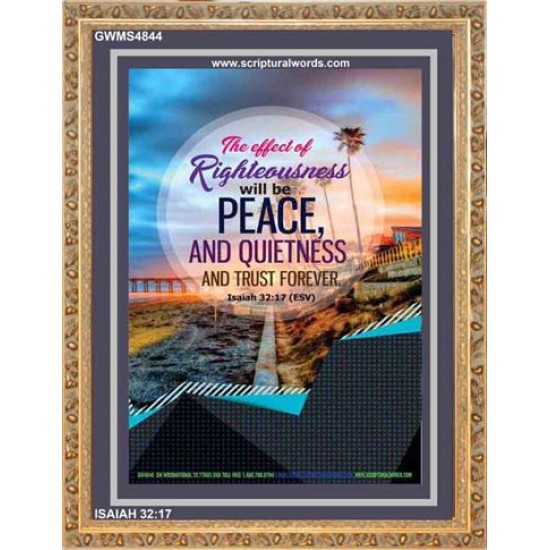 TRUST FOREVER   Frame Bible Verse   (GWMS4844)   