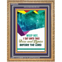 ARISE AND REJOICE BEFORE THE LORD   Christian Paintings   (GWMS4850)   "28x34"