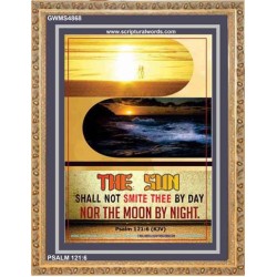 THE SUN SHALL NOT SMITE THEE   Bible Verse Art Prints   (GWMS4868)   
