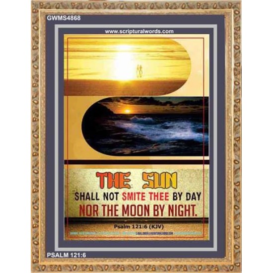 THE SUN SHALL NOT SMITE THEE   Bible Verse Art Prints   (GWMS4868)   