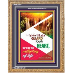 WELLSPRING OF LIFE   Christian Artwork Frame   (GWMS4890)   "28x34"