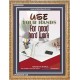 USE YOUR HANDS FOR GOOD HARD WORK   Bible Verse Wall Art Frame   (GWMS5059)   