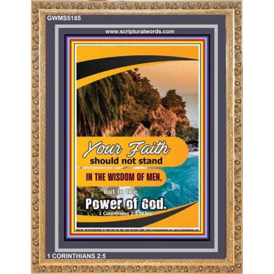 YOUR FAITH   Bible Verses Framed Art Prints   (GWMS5185)   