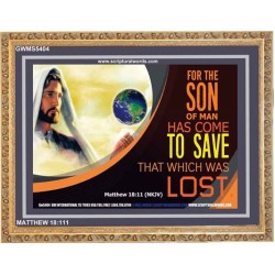 TO SAVE THE LOST   Bible Verses Poster   (GWMS5404)   