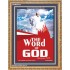 THE WORD OF GOD   Bible Verses Frame   (GWMS5435)   "28x34"