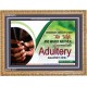 ADULTERY   Framed Bedroom Wall Decoration   (GWMS5474)   