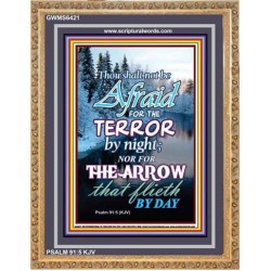 THE TERROR BY NIGHT   Printable Bible Verse to Framed   (GWMS6421)   