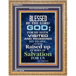 AN HORN OF SALVATION   Christian Quotes Frame   (GWMS6474)   