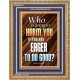 WHO IS GOING TO HARM YOU   Frame Bible Verse   (GWMS6478)   