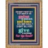 WHAT DOES IT PROFIT TO GAIN THE WHOLE WORLD   Bible Verses For the Kids Frame    (GWMS6511)   "28x34"