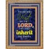 WAIT ON THE LORD   contemporary Christian Art Frame   (GWMS6519)   "28x34"