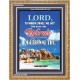 WORDS OF ETERNAL LIFE   Biblical Art Acrylic Glass Frame    (GWMS6559)   