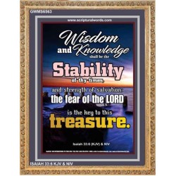 WISDOM AND KNOWLEDGE   Bible Verses    (GWMS6563)   