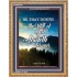 THE WILL OF GOD   Framed Picture   (GWMS6567)   "28x34"