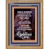 A RIGHTEOUS LIFE   Framed Hallway Wall Decoration   (GWMS6601)   "28x34"