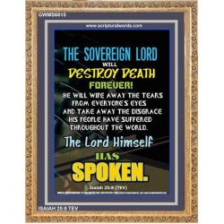 THE SOVEREIGN LORD   Framed Office Wall Decoration   (GWMS6615)   