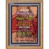 WATCH YOUR WORDS   Bible Scriptures on Love Acrylic Glass Frame   (GWMS6651)   "28x34"