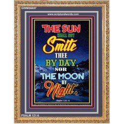 THE SUN SHALL NOT SMITE THEE   Christian Paintings Acrylic Glass Frame   (GWMS6657)   