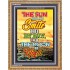 THE SUN SHALL NOT SMITE THEE   Christian Frame Wall Art   (GWMS6659)   "28x34"