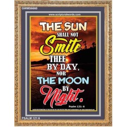 THE SUN SHALL NOT SMITE THEE   Framed Bible Verse   (GWMS6660)   