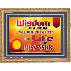 WISDOM   Framed Bible Verse   (GWMS6782)   